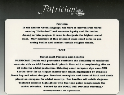 Patrician Info